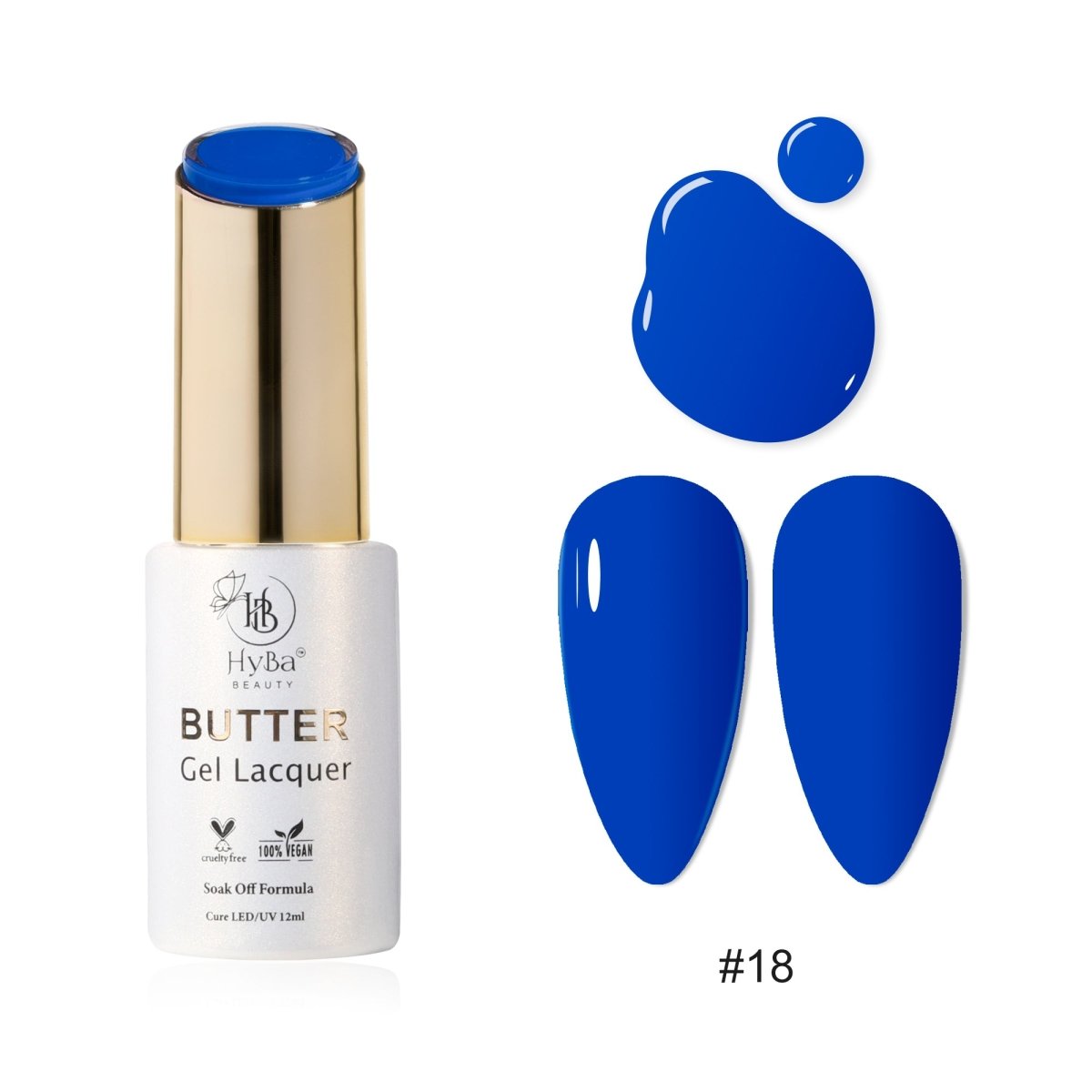 BUTTER Gel Polish SERIES 2 (Colors 011 - 020) - HYBA BEAUTY